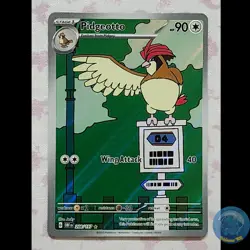 Pidgeotto 208/197 SV03: Obsidian Flames Illustration Rare | NM English Pokemon - Image 1
