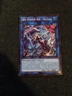 Sky Striker Ace - Shizuku - L26D-ENS26 - Secret Rare YuGiOh - Image 1