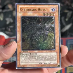 Yugioh Cyberdark Horn Edge Keel CDIP-EN001 002 003 1st Ultimate EURO PRINT set - Image 3