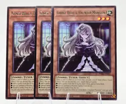 3x Ghost Belle & Haunted Mansion PHRE-EN043 (Rare) 1st Ed - NM - Yu-Gi-Oh! - Image 1