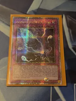 Yugioh! Phantom Knights’ Fog Blade Quarter Century Secret Rare 1st Ed QCSR NM - Image 1