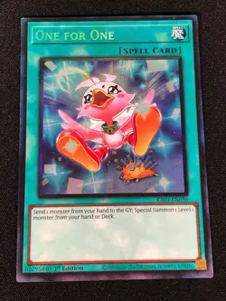 Yugioh One for One RA03-EN056 1st Ultimate (NM) - Image 1