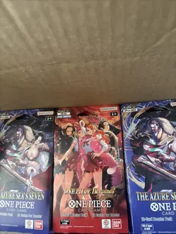 One Piece TCG The Azure Sea’s Seven OP-14 , EB- 03 Booster Packs Lot Of 22 🔥🔥 - Image 2