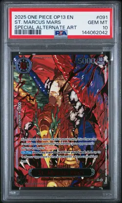 One Piece OP13 Five Elders Demon God Pack Sequential Set EN - (4) 10's & (2) 9's - Image 4