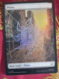 16 FOIL Land Cards Marvel Spider-man Magic The Gathering MTG Inc 6 Full Art mana - Image 5