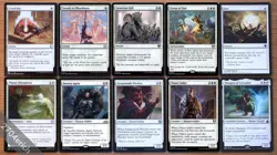 Set 10 Different White Target Removal Cards *NM* Magic MTG Swords to Plowshares - Image 1