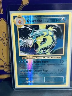 Gyarados XY Evolutions 34/108 Reverse Holo Rare Pokemon Card NM - Image 1