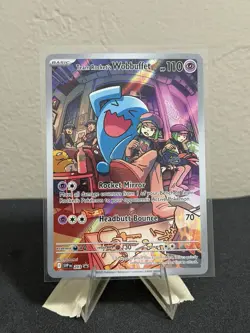Team Rocket's Wobbuffet 203 Sv: Scarlet & Violet Promo Cards Holo NM/M - Image 1