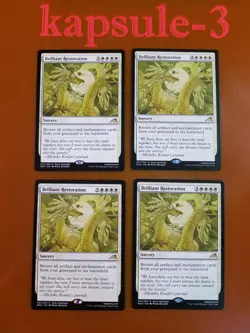 4x Brilliant Restoration | Kamigawa Neon Dynasty | MTG Magic Cards - Image 1