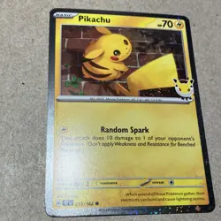 Pikachu (Pokemon Day 2026) 051/162 Miscellaneous Cards & Products Holo - Image 4