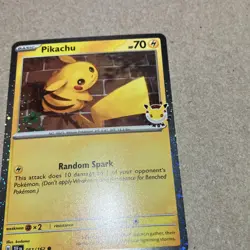 Pikachu (Pokemon Day 2026) 051/162 Miscellaneous Cards & Products Holo - Image 5