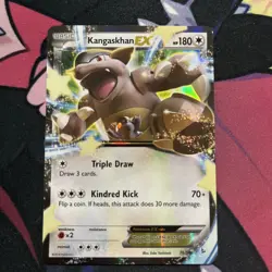 Kangaskhan EX 78/106 - Pokemon TCG Flashfire XY Ultra Rare Card LP - Image 1