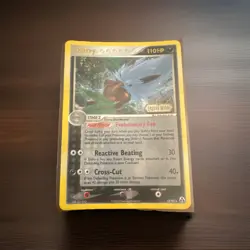 Shiftry 12/92 Holo Rare EX Legend Maker Vintage 2006 Pokemon Card DMG - Image 1