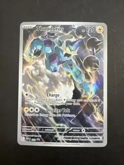 Thundurus 209 Sv: Scarlet & Violet ETB Promo Cards Holo Pokemon TCG - Image 1