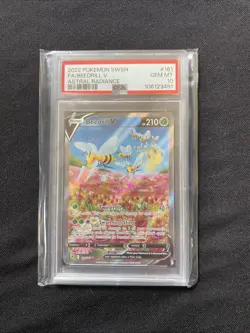 PSA 10 GEM MINT Beedrill V 161/189 Astral Radiance Alt Art Holo Pokemon Card - Image 3