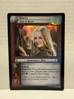 Decipher Eowyn, Lady of Rohan Companion The Lord of the Rings TCG Card - Image 1