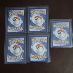 Pokemon TCG 5 Card Lot Steelix, Steelix V, Salazzle, Mightyena, Ninetales - Image 2