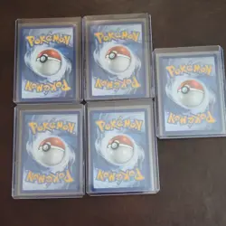 Pokemon TCG 5 Card Lot Zacian, Hisuian Growlithe, Dawn, Exeggutor, Cinccino - Image 2