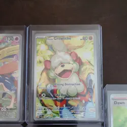 Pokemon TCG 5 Card Lot Zacian, Hisuian Growlithe, Dawn, Exeggutor, Cinccino - Image 4