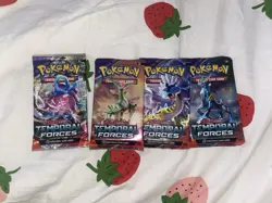Pokemon TCG Scarlet Violet Temporal Forces Sealed Booster Pack ~ 10 Cards! - Image 1