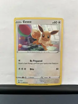 Eevee SWSH212 SWSH: Sword & Shield Promo Cards Holo LP - Image 1
