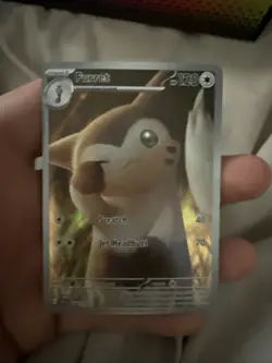 Pokemon TCG Furret 168/159 SV09: Journey Together Illustration Rare Card - NM - Image 1