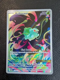 Bulbasaur - 133/132 Mega Evolution Base Set (Pokemon) STAMPED - Image 1
