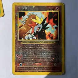 Pokemon TCG Entei Wizards Black Star Promos 34 Holo Promo Promo - Image 1