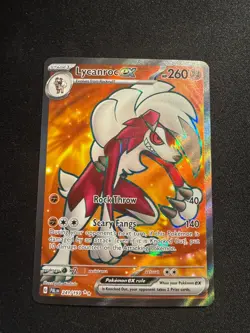Lycanroc ex 241/193 | Paldea Evolved | Full Art Ultra Rare | Pokemon TCG NM - Image 1