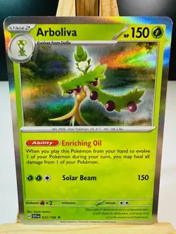 Arboliva 023/198 Holo Rare [NM] [Scarlet & Violet] (2023) Pokemon Card - Image 1