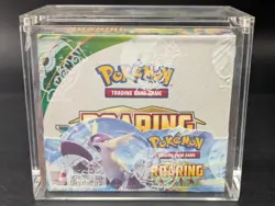 Pokemon XY Roaring Skies Factory Sealed Booster Box w/ Acrylic Case - Image 1