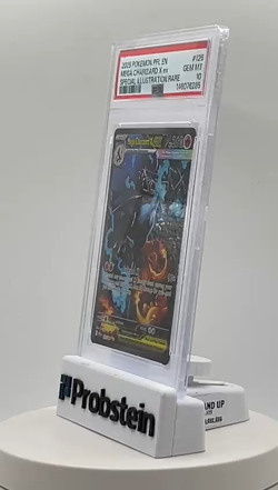 2025 POKEMON PFL EN-PHANTASMAL FLAMES #125 MEGA CHARIZARD X EX PSA 10 - Image 2
