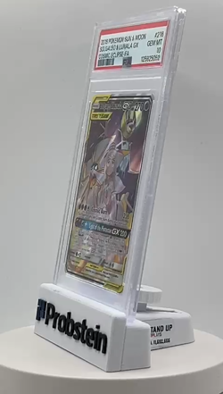 2019 Pokemon Sun & Moon Cosmic Eclipse #216 FA Solgaleo & Lunala GX PSA 10 - Image 2