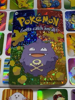 Pokemon 151 Vintage Pocket Monsters Vending HOLO Prism Sticker 2000 Nintendo - Image 5