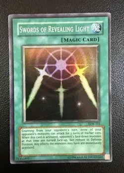 Konami Swords of Revealing Light LOB-101 Blue Eyes Dragon Unlimited - Image 1