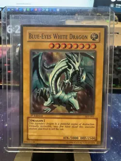 YuGiOh Blue Eyes White Dragon SKE-001 1st Edition: Kaiba Evolution - Image 1