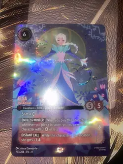 Disney Lorcana Elsa 233/204 - Ice Artisan (Enchanted) - Winterspell (11) - Image 1