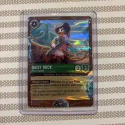 Disney Lorcana Daisy Duck Pirate Captain Azurite Treasure Exclusive Promo 16/P3 - Image 2