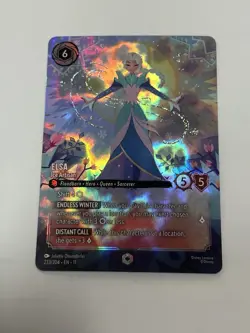 Disney Lorcana - Elsa - Ice Artisan - Winterspell - Enchanted -233/204 - Image 1