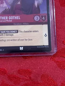 FOIL Disney Lorcana: Floodborn - Mother Gothel - Withered and Wicked - FOIL - Image 5