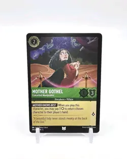 Disney Lorcana TCG Shimmering Skies Mother Gothel Uncommon Cold Foil 89/204 - Image 1