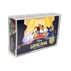 Acrylic Display Case for Disney Lorcana The First Chapter Booster Box UV Protect - Image 1