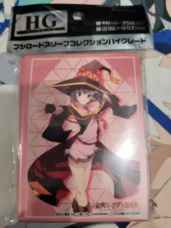 KonoSuba Megumin Vol.3866 anime card sleeves *NEW* 75ct - Image 2