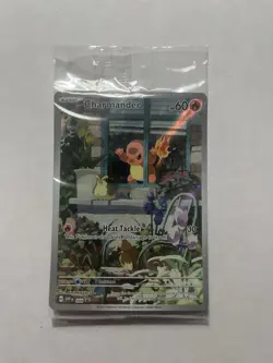 Pokemon TCG Obsidian Flames Charmander #044 SVP Black Star Promo Card, Sealed - Image 1