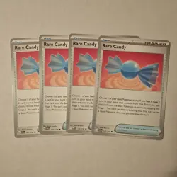 Pokemon Rare Candy Trainer Item SV1B MGC Card Set of 4 English - Image 1