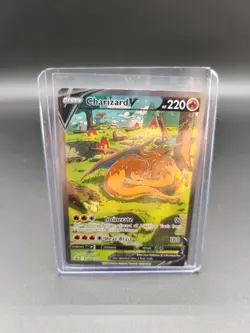 Charizard v SWSH260 Sword & Shield Promo Holo Card Near Mint Condition - Image 1