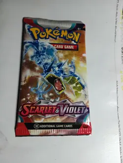 Pokemon Scarlet & Violet Booster Pack - 10 Cards / Pack - Random Art - SEALED - Image 1