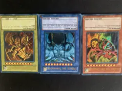 Yu-Gi-Oh! Set Egyptian God Cards Legendary Collection LimitedEdition UltraRare - Image 1