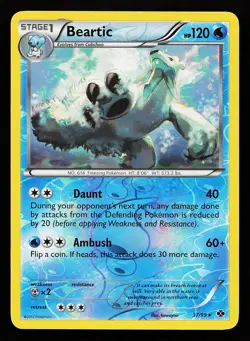 Beartic 37/99 Reverse Holo Rare Next Destinies Pokemon Card - Image 1