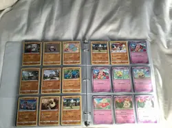Pokemon Cards Lot – Spidops EX + 304 Commons – Mixed Sets – Holo/No Binder - Image 1
